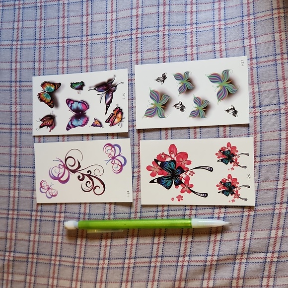 Butterfly Temporary tattoos - Picture 1 of 1